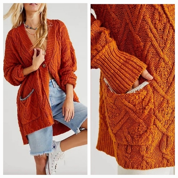 FREE PEOPLE Montana Cardigan - Picture 5 of 12